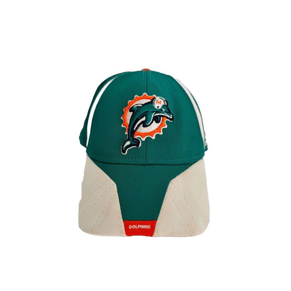 Vintage Reebok NFL Pro Line Authentic Miami Dolphins One Size Baseball Cap/Hat